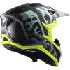 LS2 MX703 X-FORCE-06 CARBON-6K BARRIER off-road helma sky-modrá